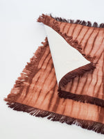 Load image into Gallery viewer, Tie Dye Cotton Placemat - Brown (Set of 4)
