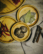 Load image into Gallery viewer, Bamboo Round Plate 9&quot; inch |For Appetizers / Barbecue / Steak
