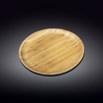 Load image into Gallery viewer, Bamboo Round Plate 9&quot; inch |For Appetizers / Barbecue / Steak
