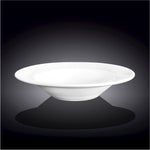 Load image into Gallery viewer, Professional Rolled Rim White Deep Plate 9&quot; inch | 14 Oz
