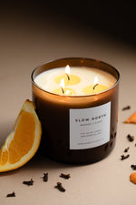 Load image into Gallery viewer, Orange + Clove - Signature 3-Wick Candle
