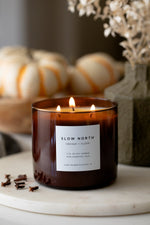 Load image into Gallery viewer, Orange + Clove - Signature 3-Wick Candle
