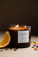 Load image into Gallery viewer, Orange + Clove - Signature 3-Wick Candle
