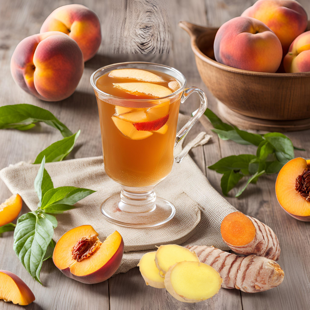 Peach Turmeric Organic 100 Herbal Tea Bags