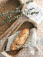 Load image into Gallery viewer, Savar Bread Basket with White Handle
