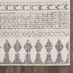 Load image into Gallery viewer, Tigri Aztec Ivory &amp; Gray 2311 Area Rug - Clearance
