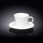 Load image into Gallery viewer, White 6 Oz | 180 Ml Tea Cup &amp; Saucer
