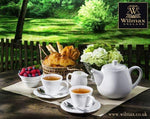 Load image into Gallery viewer, White 6 Oz | 180 Ml Tea Cup &amp; Saucer
