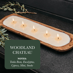 Load image into Gallery viewer, 5-Wick Dough Bowl Soy Candle - Woodland Chateau
