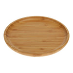 Load image into Gallery viewer, Bamboo Round Plate 9&quot; inch |For Appetizers / Barbecue / Steak
