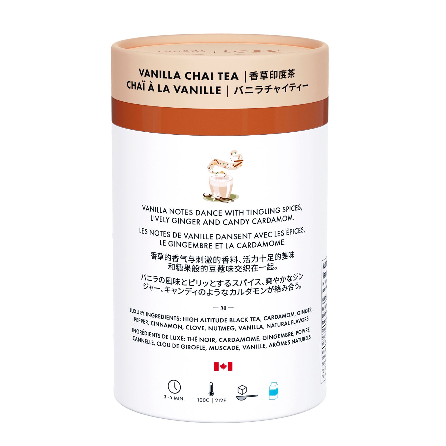 Vanilla Chai Luxury Tea – 2 x 24ct